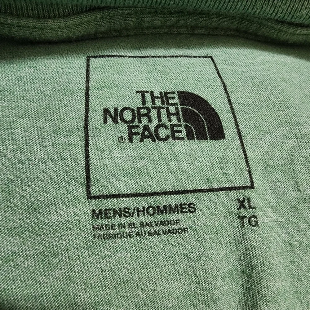The North Face Bear Half Dome Graphic Tee Green XL Yosemite Shirt
